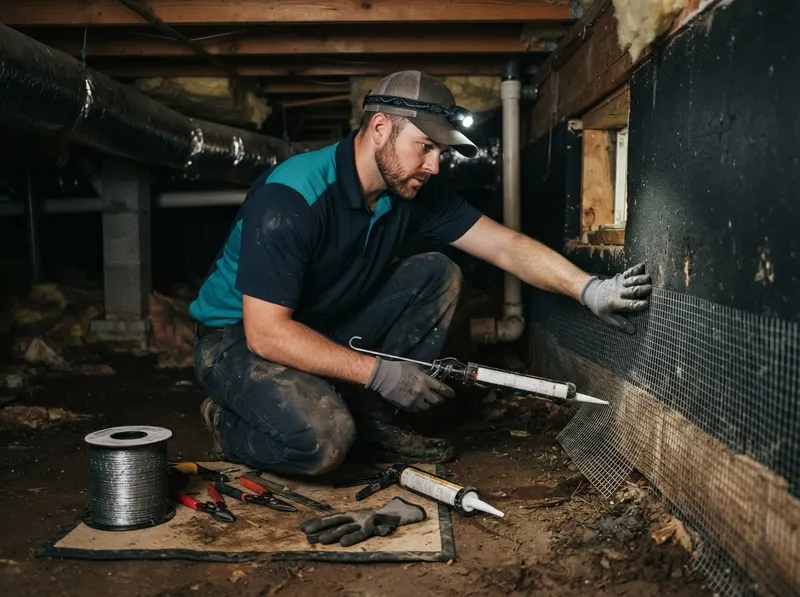 Crawlspace Pest Exclusion in Macon, GA