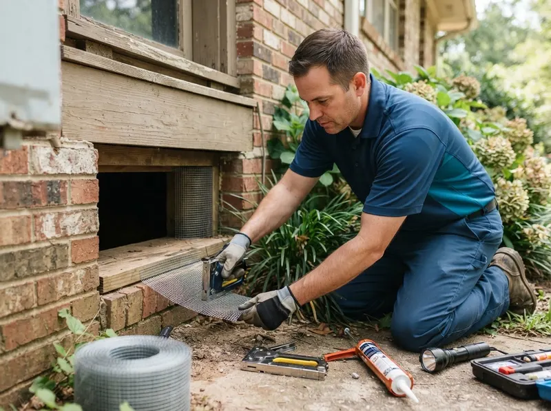 Rodent Trapping and Structural Fortification in Macon, GA