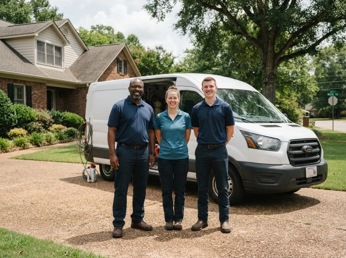 The ShieldPoint Pest Control team, pest control sevice in Macon, GA